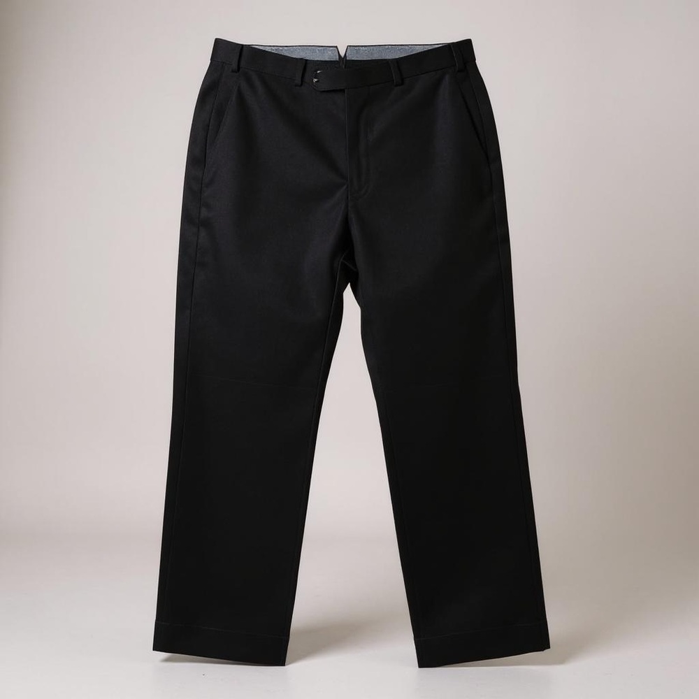 34x34 J. Hilburn x Vitale Barberis Canonico Charcoal with Blue Dress Pants